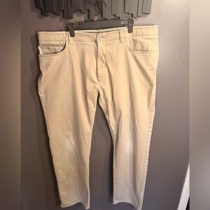 Denver Hayes Beige Casual Pants. Fair condition.